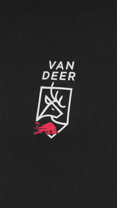 Mikina s kapucňou Van Deer Essential Hoodie Black - 2025/26