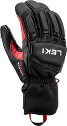 Lyžařské rukavice LEKI Griffin Pro 3D Black/Red - 2024/25