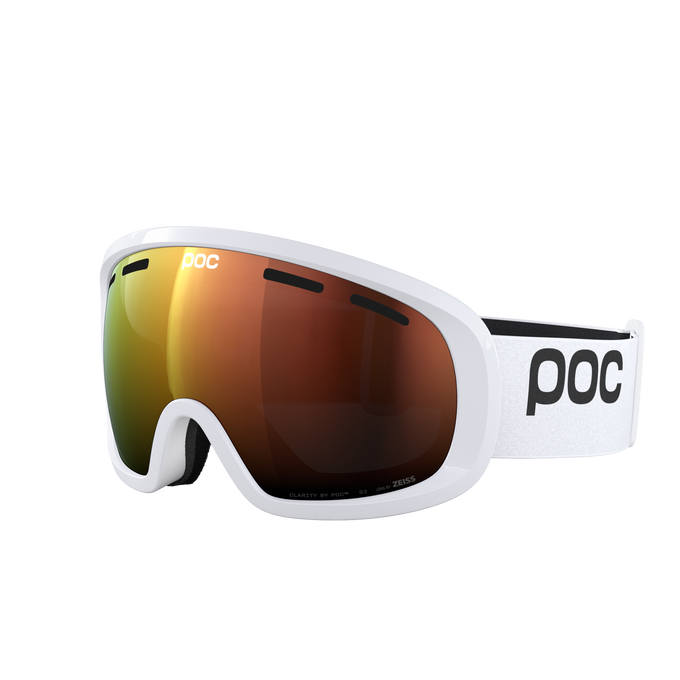 Lyžařské brýle POC Fovea Mid Hydrogen White/Partly Sunny Orange - 2025/26