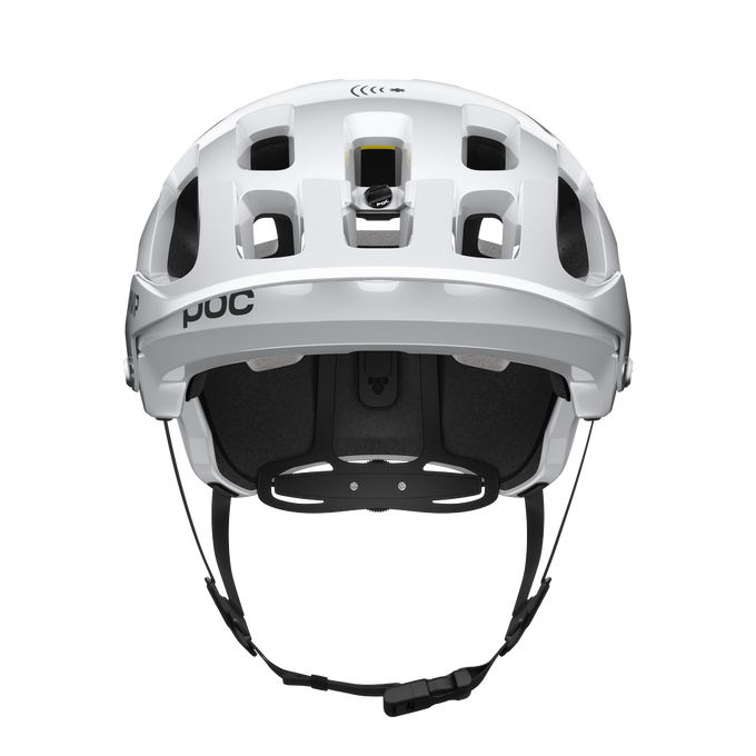 Cyklistická helma POC Tectal Race MIPS NFC Hydrogen White/Fluorescent Orange AVIP