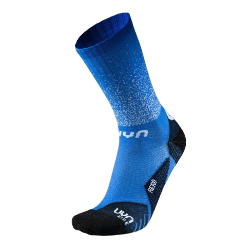 Outdoorové ponožky UYN Man Cycling Aero Socks Black/Blue