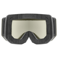 Lyžiarske okuliare Uvex lace ATTRACT FM Black Matt/Mirror Blue + spare lens - 2025/26