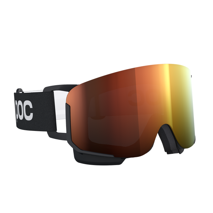 Lyžařské brýle POC Nexal Uranium Black/Partly Sunny Orange - 2025/26