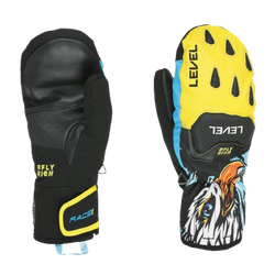 Lyžařské rukavice Level Race Replica Mitt Yellow-Blue - 2025/26