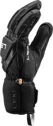 Lyžařské rukavice LEKI Griffin Pro 3D Black/Tan - 2025/26
