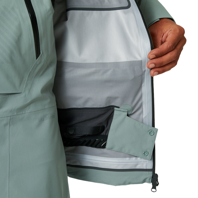 Lyžařská bunda Helly Hansen Ridge Infinity Shell Jacket Cactus - 2024/25 