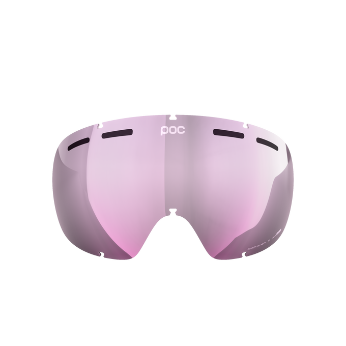 Sklo do brýlí POC Fovea Race Lens Clarity Highly Intense/Low Light Pink - 2025/26