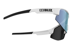 Sluneční brýle BLIZ Matrix Nano Photochromic Matt White/Brown Blue