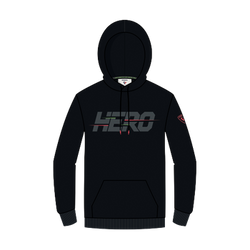 Mikina Rossignol Hero Hoodie Black - 2023/24