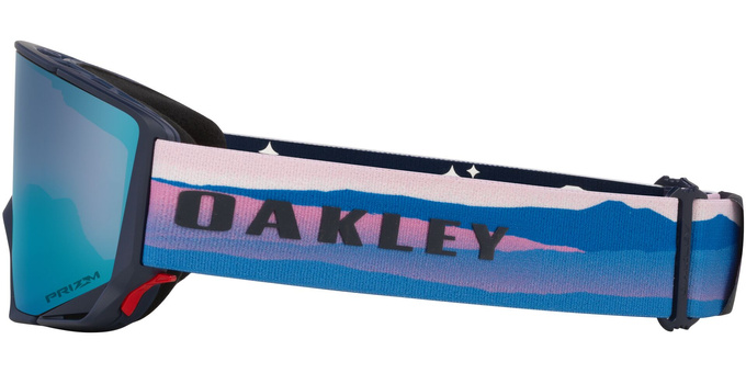 Lyžařské brýle Oakley Flow Scape L Mikaela Shiffrin Signature/Prizm Snow Sapphire Iridium + Additional lens Prizm Snow Iced Iridium - 2025/26