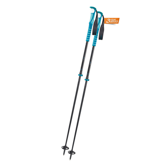 Zjazdové palice KOMPERDELL Carbon C.7 Ascent Blue - 2022/23