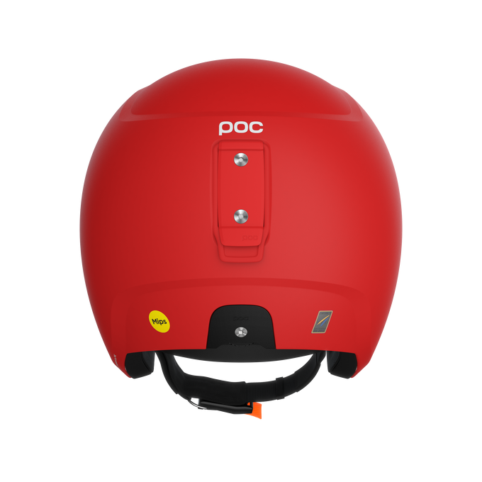 Lyžařská helma POC Skull Dura X Mips Prismane Red Matt - 2025/26