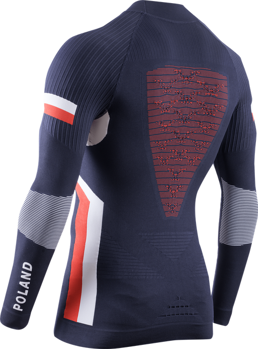 Funkční triko X-Bionic Energy Accumulator 4.0 Patriot Shirt Turtle Neck LG SL Poland - 2025/26