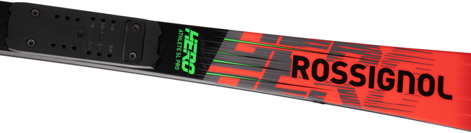 Sjezdové lyže Rossignol Hero Athlete SL PRO 128-149 R21 + SPX 11 GW B73 Hot Red - 2025/26