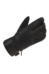 Lyžařské rukavice Descente Leather Glove Black - 2025/26
