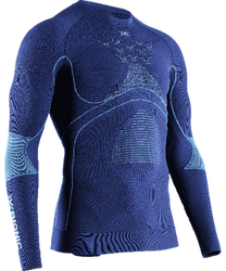 Funkční triko X-bionic Energy Accumulator 4.0 Shirt LG SL Men Navy/Blue - 2023/24 MEN CHARCOAL/YELLOW - 2021/22