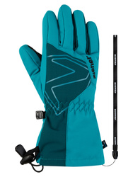 Lyžiarske rukavice Ziener Laval-z As® Aw Glove Junior Unisex Aqua Breeze - 2025/26