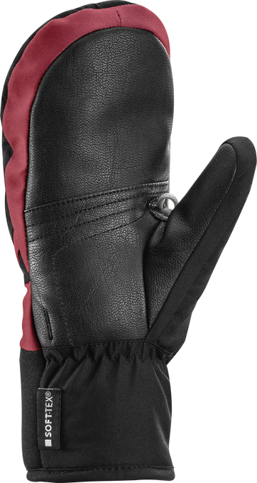 Lyžařské rukavice LEKI Griffin 3D Mitt Junior Black/Rose - 2025/26