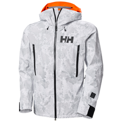 Lyžařská bunda Helly Helly Hansen Sogn Shell 2.0 Jacket Grey Fog Snow Camo Aop - 2024/25 