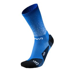 Outdoorové ponožky UYN Man Cycling Aero Socks Black/Blue