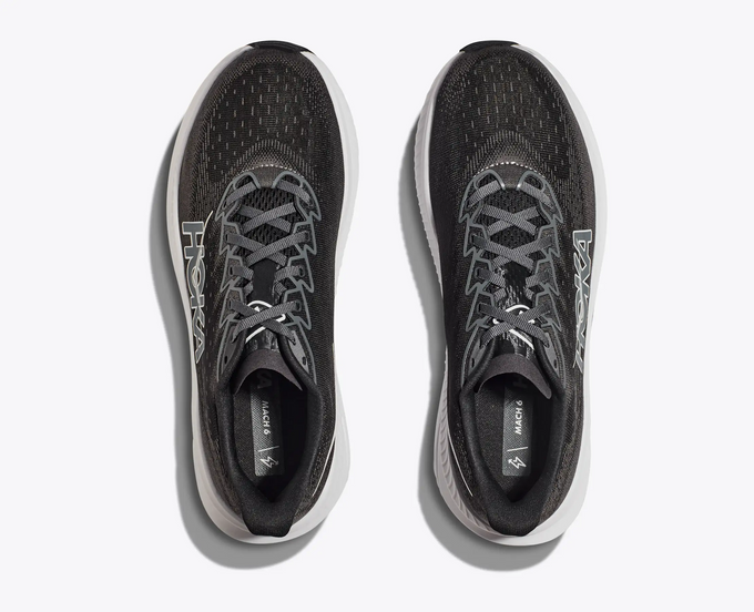 Boty Hoka Mach 6 Black/White