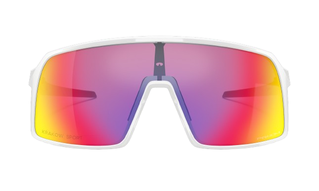 Sluneční brýle Oakley Sutro Custom Polished White Frame / Prizm Road Iridium Lenses