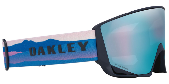 Lyžařské brýle Oakley Flow Scape L Mikaela Shiffrin Signature/Prizm Snow Sapphire Iridium + Additional lens Prizm Snow Iced Iridium - 2025/26