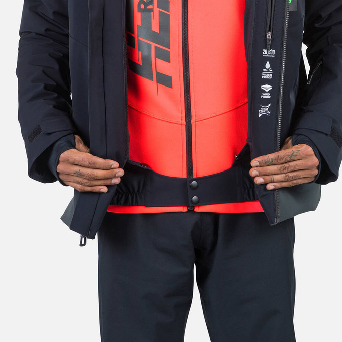 Lyžařská bunda Rossignol Hero Blackside JKT Black - 2024/25
