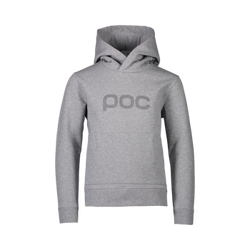 Mikina POC Hood Jr Grey Melange - 2023/24