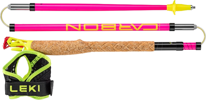Hole Trail Running LEKI Ultratrail FX.One Pink