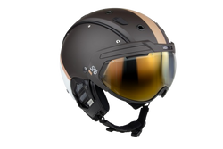 Lyžařská helma Casco Sp-6 Stride Everwood Dunkelbraun - 2025/26