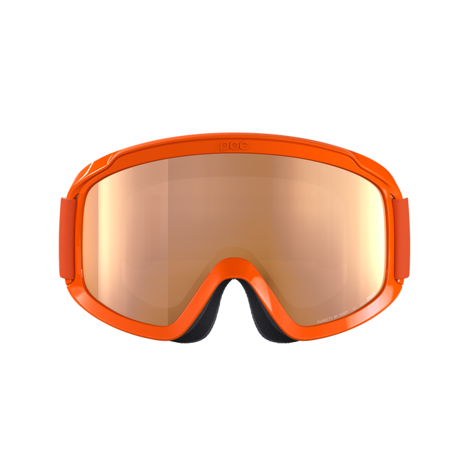 Lyžařské brýle POC POCito Opsin Fluorescent Orange/Partly Sunny Light Orange - 2025/26