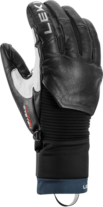 Lyžařské rukavice LEKI Hevon Pro 3D Black/Marine - 2025/26
