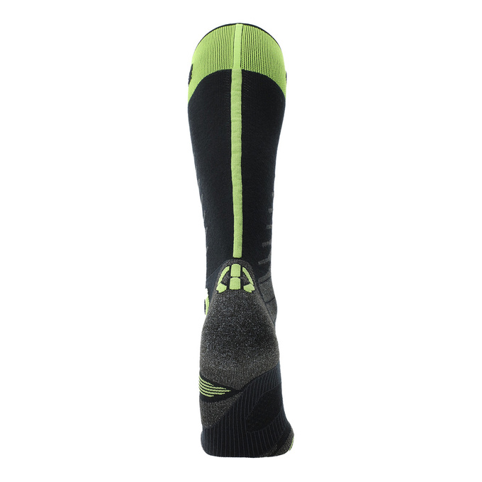 Lyžařské ponožky UYN Man Ski One Merino Socks Black/Lime - 2025/26