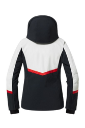  Lyžařská bunda Descente Iriss Super White/Electric Red - 2025/26