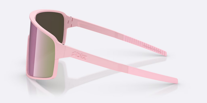 Slnečné okuliare BLIZ P001 Frame Matte Powder Pink with Brown W Rose Multi Lenses