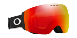 Lyžařské brýle Oakley Flight Deck Pro M Matte Black/Prizm Snow Torch Iridium + Additional lens Prizm Snow Iced Iridium - 2025/26