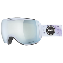 Lyžařské brýle Uvex Downhill 2100 We Cv Arctic Blue Matt White-Green - 2023/24