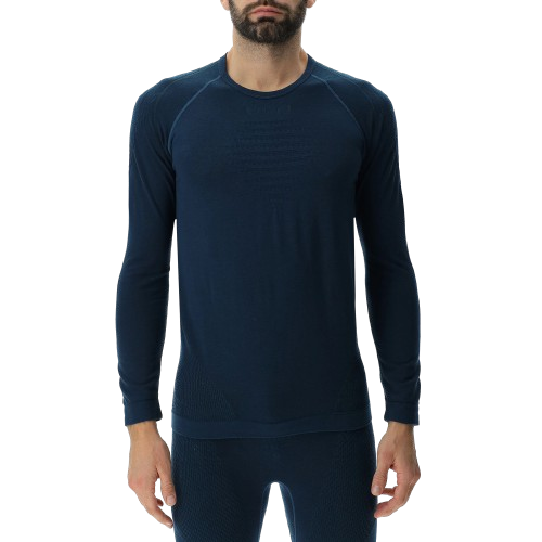 Funkční triko UYN Man Evolutyon Biotech UW Shirt Long SL Blue Poseidon - 2024/25