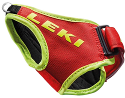 LEKI Trigger Shark Frame Strap XS Red/Neon