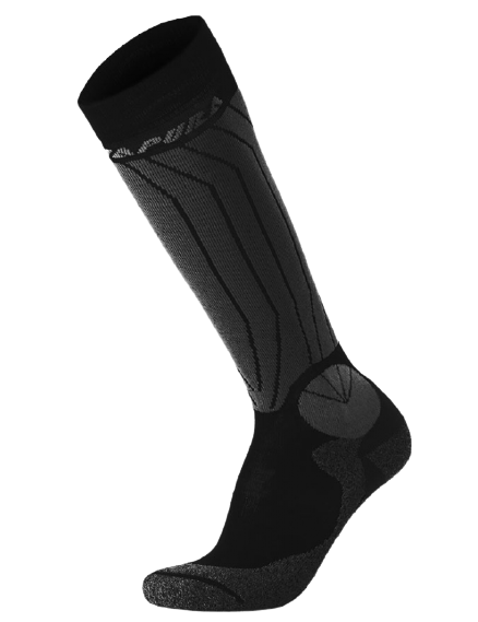 Lyžařské ponožky ENERGIAPURA Long Socks Warm Anthracite - 2021/22