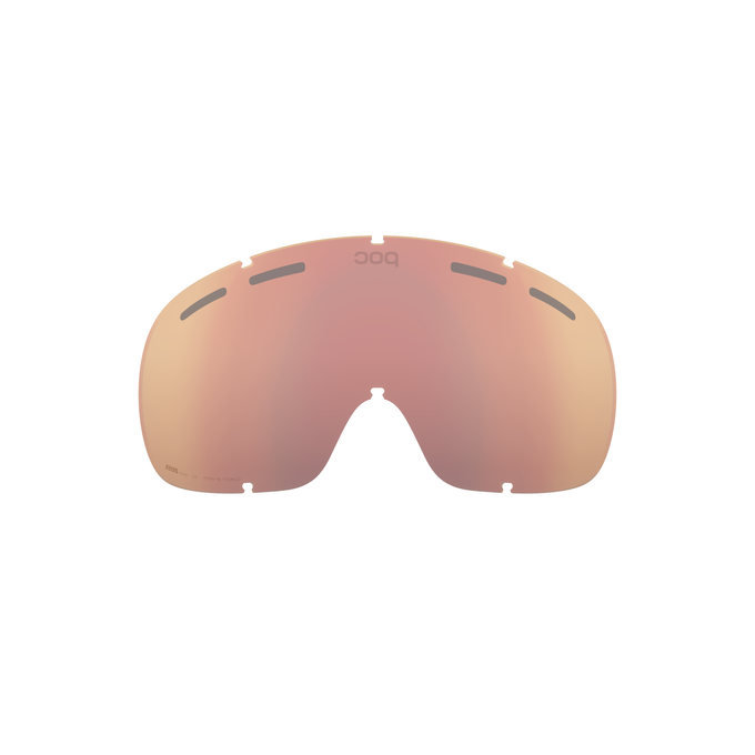 Sklo do brýlí POC Fovea Mid/Fovea Mid Race Lens Clarity Intense/Sunny Gold - 2025/26