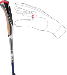 Hole Nordic Walking LEKI TRAVELLER CARBON