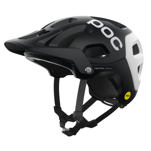 Cyklistická helma POC Tectal Race MIPS Uranium Black/Hydrogen White Matt 2025