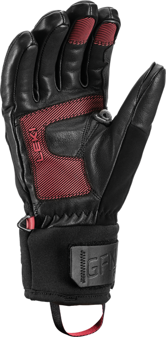 Lyžařské rukavice LEKI Griffin Pro 3D Woman Black/Rose- 2024/25