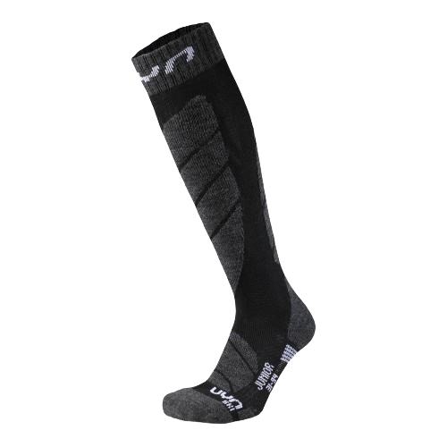 Lyžařské ponožky UYN Junior Ski Socks Black - 2025/26