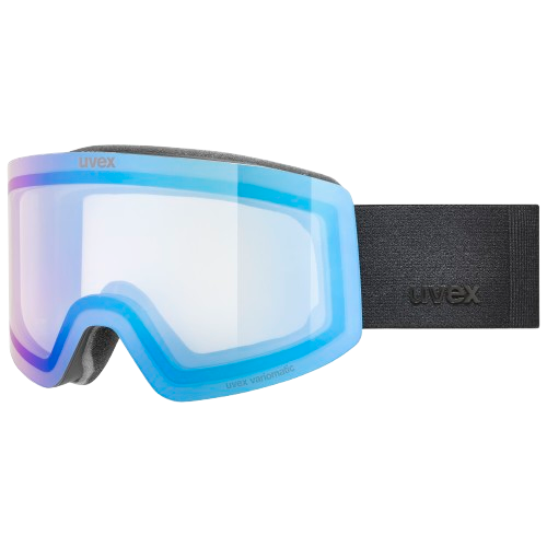 Lyžařské brýle Uvex Provoqe V Black Matt/Mirror Blue - 2025/26