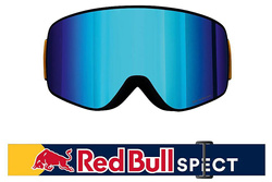 Lyžařské brýle Red Bull Spect RUSH Blue/Red With Blue Mirror - 2025/26
