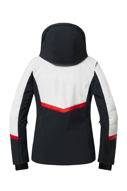  Lyžařská bunda Descente Iriss Super White/Electric Red - 2025/26