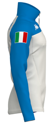 Fleeceová Bunda Kappa 6CENTO 687BK ITA White Coconut/Blue - 2024/25